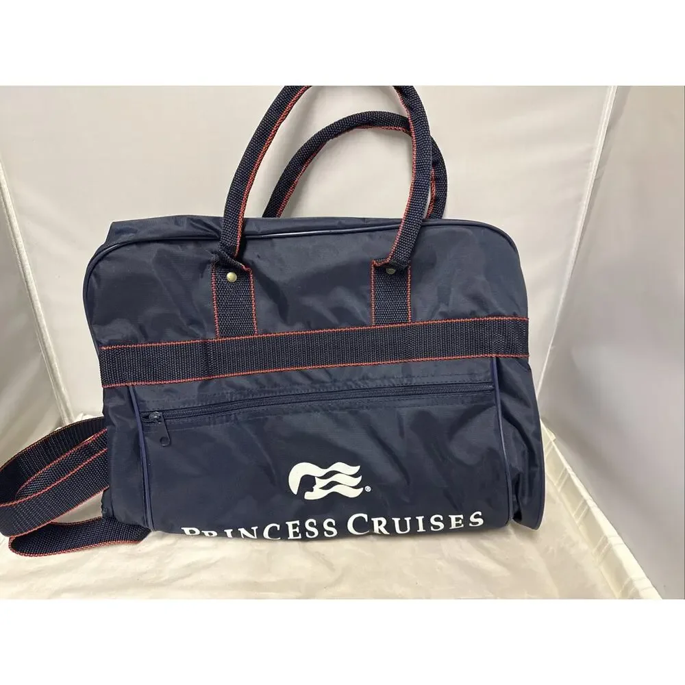 VTG Princess Cruise Roll Carry On Collapsible Expandable Suitcase Luggage NEW!